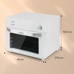 Vigor Air Heißluftfritteuse 1800 W 30 Liter 18 Programme 17 Vigor Air Heißluftfritteuse 1800 W 30 Liter 18 Programme -Klarstein 10039941 yy 0008 dimensions