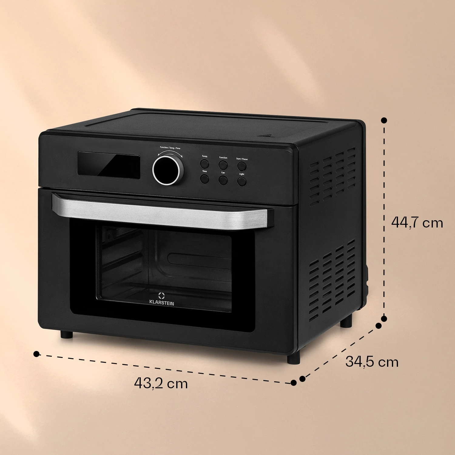 Prime Air Heißluftfritteuse 1500W 23l Timer 8 Programme 9 Prime Air Heißluftfritteuse 1500W 23l Timer 8 Programme – Bild 7