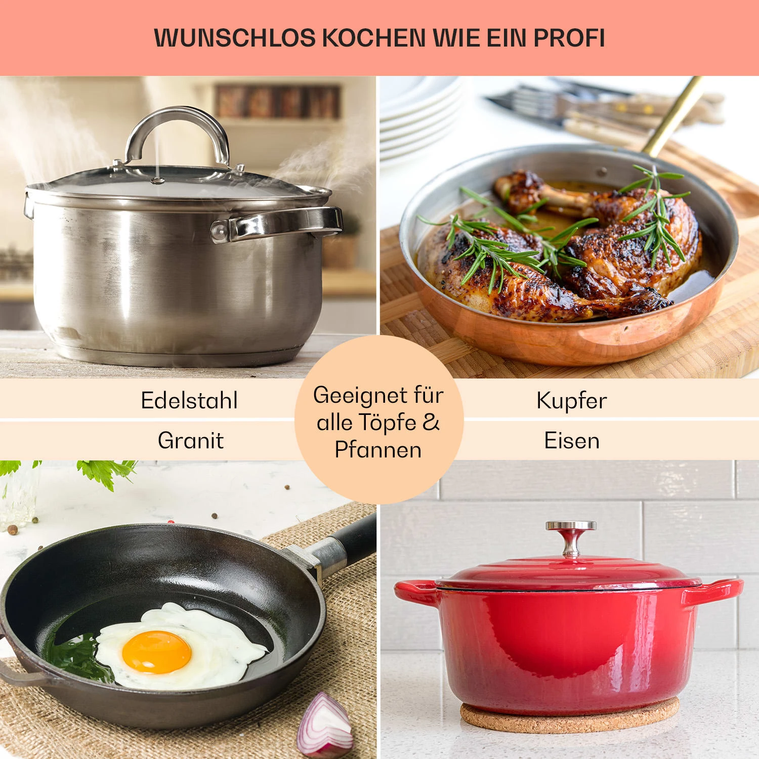 Barzona 2 Campingkocher 2 Brenner 3,4 & 4,3 KW Glasplatte Edelstahl 10 Barzona 2 Campingkocher 2 Brenner 3,4 & 4,3 KW Glasplatte Edelstahl – Bild 8