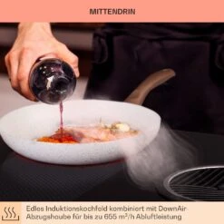 Full House 3.0 Down Air System Induktionsherd DownAir-Haube 655 M³/h 12 Full House 3.0 Down Air System Induktionsherd DownAir-Haube 655 M³/h -Klarstein 10040067 de 0003 usp