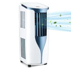 New Breeze 7 Mobile Klimaanlage 7000BTU 2,1kW Bis 34m² EEC A Mobil Fernbedienung