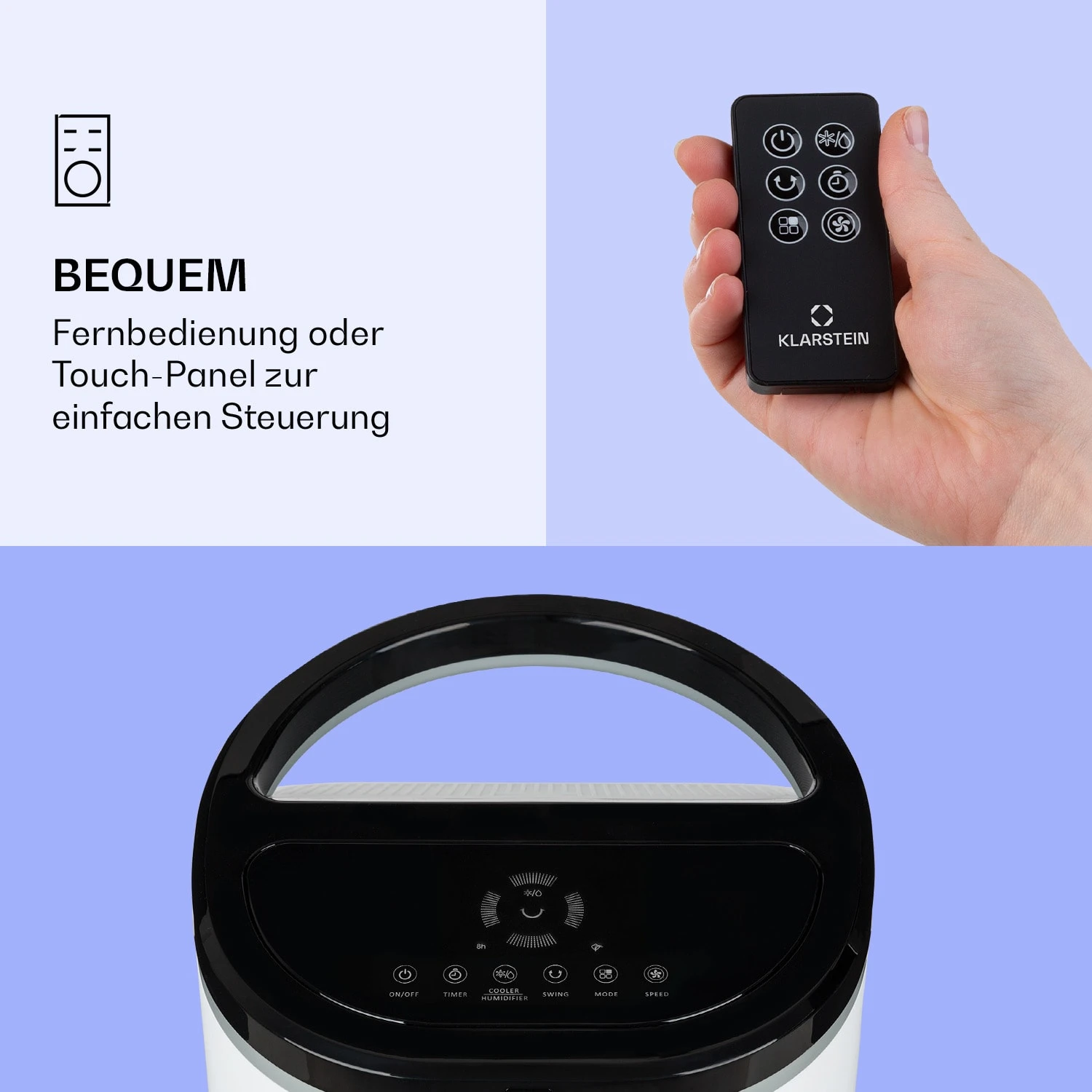 IceWind Plus Smart 4-in-1 Luftkühler Ventilator App-Steuerung 6 IceWind Plus Smart 4-in-1 Luftkühler Ventilator App-Steuerung – Bild 4
