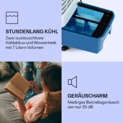 IceWind Plus Smart 4-in-1 Luftkühler Ventilator App-Steuerung 15 IceWind Plus Smart 4-in-1 Luftkühler Ventilator App-Steuerung -Klarstein 10040211 de 0006 logo