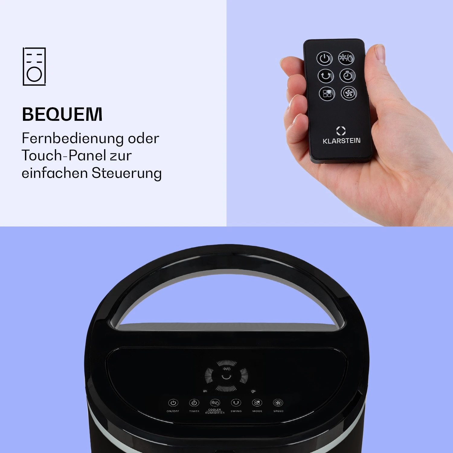 IceWind Plus Smart 4-in-1 Luftkühler Ventilator App-Steuerung 6 IceWind Plus Smart 4-in-1 Luftkühler Ventilator App-Steuerung – Bild 4