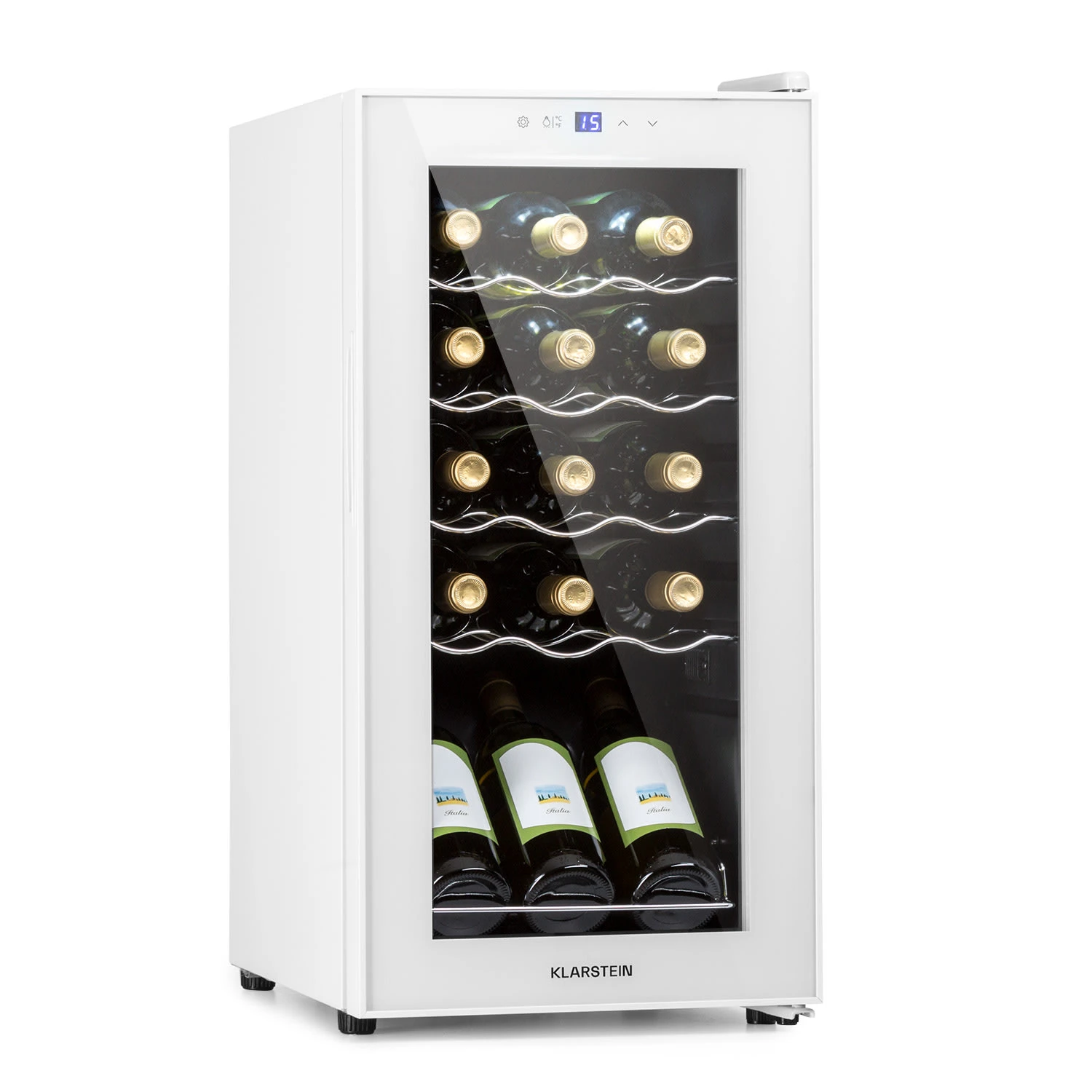 Shiraz 15 Slim Uno Weinkühlschrank 44l Touch-Bedienfeld 5-18°C 3 Shiraz 15 Slim Uno Weinkühlschrank 44l Touch-Bedienfeld 5-18°C