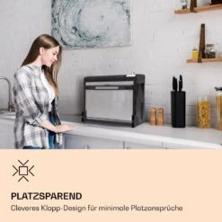 Vita-Crisp Heißluftfritteuse 1700W 10L 8 Funktionen Platzsparend -Klarstein 10040223 de 0003 logo