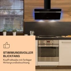 Alina 90 Smart Dunstabzugshaube 90cm 594m³/h LED Ambiente Glasfront 13 Alina 90 Smart Dunstabzugshaube 90cm 594m³/h LED Ambiente Glasfront -Klarstein 10040232 de 0004 logo