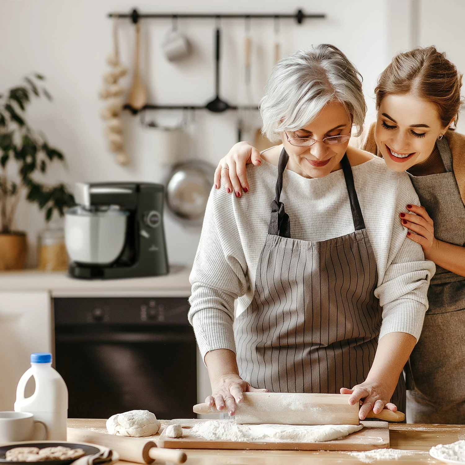 Renata Rossa Küchenmaschine 3-in-1 2000W 2,7PS 5Ltr Edelstahl BPA-frei 4 Renata Rossa Küchenmaschine 3-in-1 2000W 2,7PS 5Ltr Edelstahl BPA-frei – Bild 2