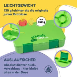 Schmatzfatz By Lite Lunchbox 6 Fächer 20,8x4,5x15 Cm BPA-frei Tritan 12 Schmatzfatz By Lite Lunchbox 6 Fächer 20,8x4,5x15 Cm BPA-frei Tritan -Klarstein 10040715 de 0003 logo