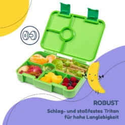 Schmatzfatz By Lite Lunchbox 6 Fächer 20,8x4,5x15 Cm BPA-frei Tritan 15 Schmatzfatz By Lite Lunchbox 6 Fächer 20,8x4,5x15 Cm BPA-frei Tritan -Klarstein 10040715 de 0006 logo