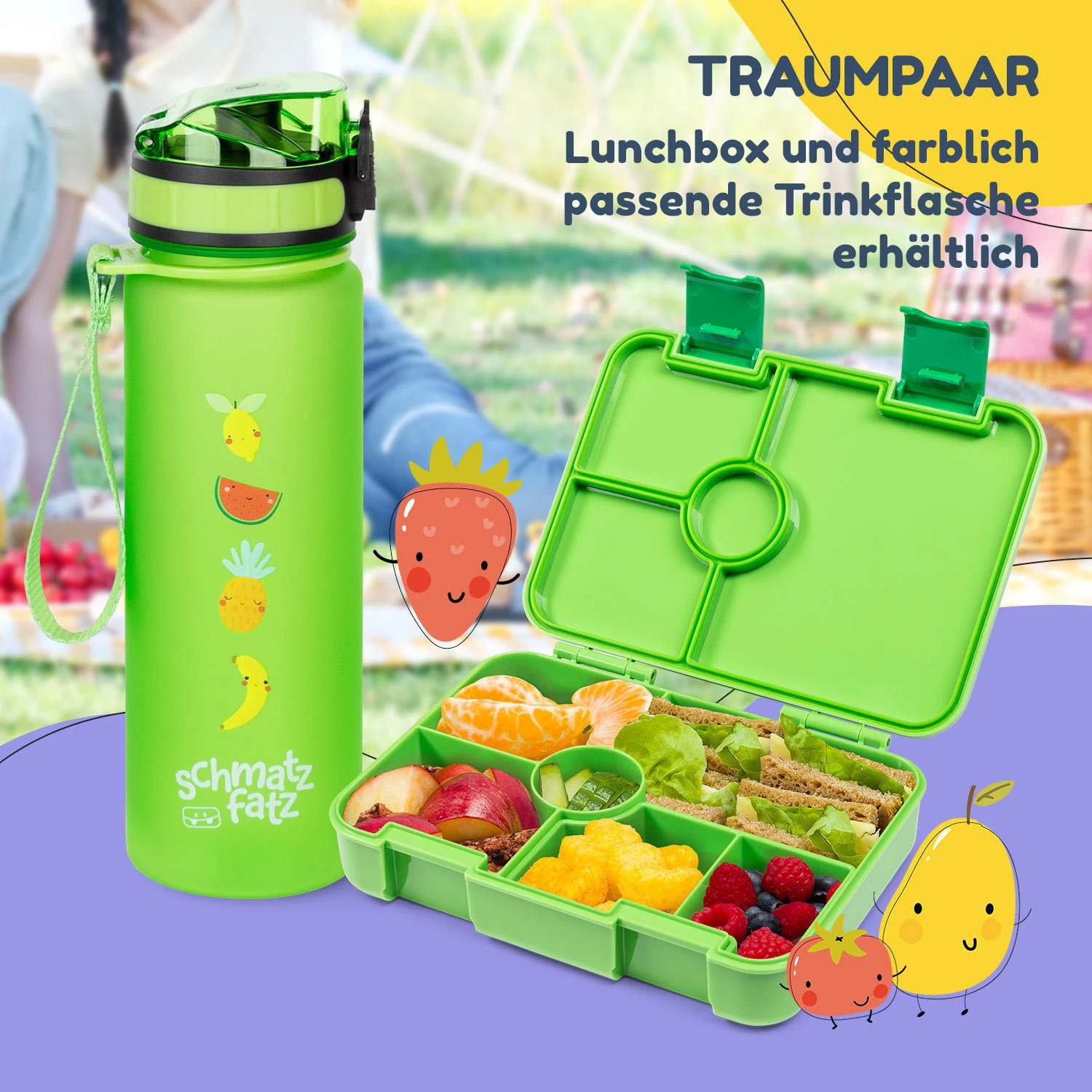 Schmatzfatz By Lite Lunchbox 6 Fächer 20,8x4,5x15 Cm BPA-frei Tritan 9 Schmatzfatz By Lite Lunchbox 6 Fächer 20,8x4,5x15 Cm BPA-frei Tritan – Bild 7