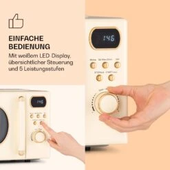 Julieta Mikrowelle Mit Grill 20l 700 / 800 W Ø25,5cm 8 Programme 13 Julieta Mikrowelle Mit Grill 20l 700 / 800 W Ø25,5cm 8 Programme -Klarstein 10040731 de 0005 logo