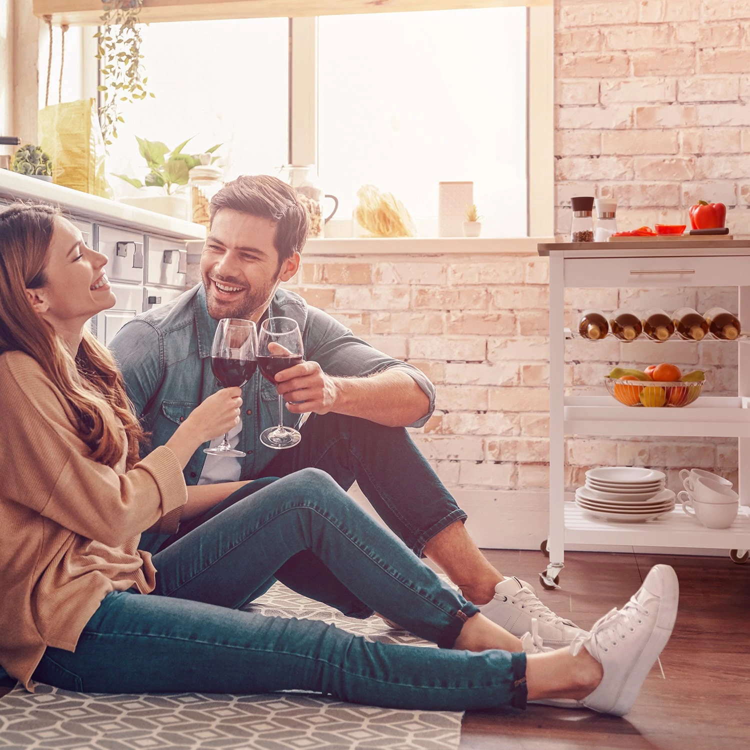 Vermont Servierwagen Küchenwagen 5 Etagen Holz Edelstahl Mobil 4 Vermont Servierwagen Küchenwagen 5 Etagen Holz Edelstahl Mobil – Bild 2