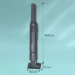 LARMA Akku-Handstaubsauger Kabellos Beutellos Akkubetrieben 32 Min Laufzeit Max. -Klarstein 10041135 yy 0011 dimensions
