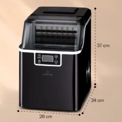 Chios Eiswürfelmaschine 20 Kg/24 H Auto-Clean 3,2-Liter Wassertank 15 Chios Eiswürfelmaschine 20 Kg/24 H Auto-Clean 3,2-Liter Wassertank -Klarstein 10041144 yy 0007 dimensions