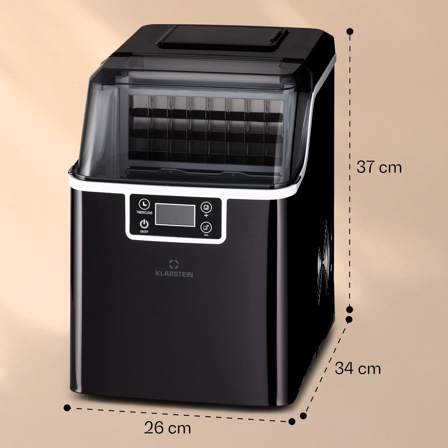 Chios Eiswürfelmaschine 20 Kg/24 H Auto-Clean 3,2-Liter Wassertank 9 Chios Eiswürfelmaschine 20 Kg/24 H Auto-Clean 3,2-Liter Wassertank – Bild 7