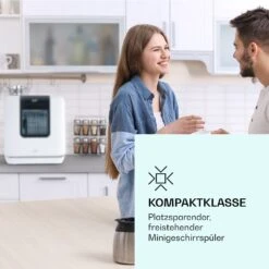 Melville 3 Geschirrspüler Freistehend Installationsfrei 3 Gedecke -Klarstein 10041183 de 0002 logo