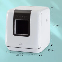 Melville 3 Geschirrspüler Freistehend Installationsfrei 3 Gedecke -Klarstein 10041183 yy 0007 dimensions