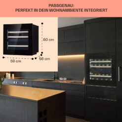 Rhône 25 Duo Weinkühlschrank Kompression 2 Zonen 75 Ltr / 25 Flaschen 15 Rhône 25 Duo Weinkühlschrank Kompression 2 Zonen 75 Ltr / 25 Flaschen -Klarstein 10041239 de 0006 usp