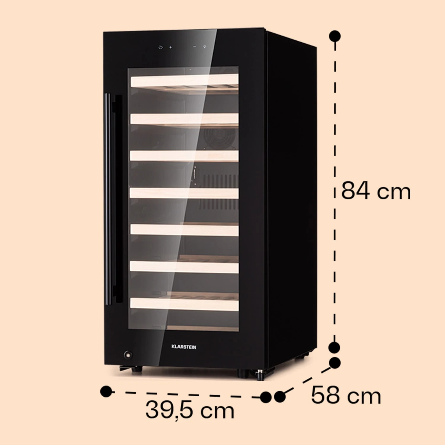 Barossa 38 Uno Weinkühlschrank 1 Zone 94 Ltr 38 Fl Touch-Display 10 Barossa 38 Uno Weinkühlschrank 1 Zone 94 Ltr 38 Fl Touch-Display – Bild 8