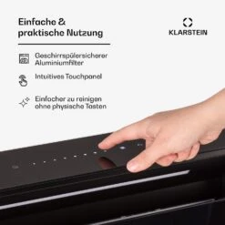 Royal Flush Eco Dunstabzugshaube 90 Cm 576 M³/h A+ 16 Royal Flush Eco Dunstabzugshaube 90 Cm 576 M³/h A+ -Klarstein 10041349 de 0005 usp