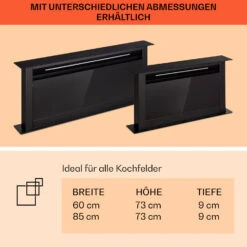 Royal Flush Eco Dunstabzugshaube 90 Cm 576 M³/h A+ 19 Royal Flush Eco Dunstabzugshaube 90 Cm 576 M³/h A+ -Klarstein 10041349 de 0008 usp