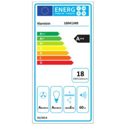 Royal Flush Eco Dunstabzugshaube 90 Cm 576 M³/h A+ 21 Royal Flush Eco Dunstabzugshaube 90 Cm 576 M³/h A+ -Klarstein 10041349 energy label