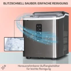 Albaron Supreme Eiswürfelmaschine Bullet 12kg/24h 1,5 Ltr Edelstahl 13 Albaron Supreme Eiswürfelmaschine Bullet 12kg/24h 1,5 Ltr Edelstahl -Klarstein 10041360 de 0005 logo