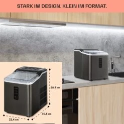 Albaron Supreme Eiswürfelmaschine Bullet 12kg/24h 1,5 Ltr Edelstahl 14 Albaron Supreme Eiswürfelmaschine Bullet 12kg/24h 1,5 Ltr Edelstahl -Klarstein 10041360 de 0006 logo