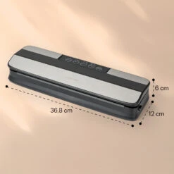 Forli Vakuumierer 75 KPa Inkl. Behälter Beutel Vakuumierschlauch -Klarstein 10041374 yy 0008 dimensions