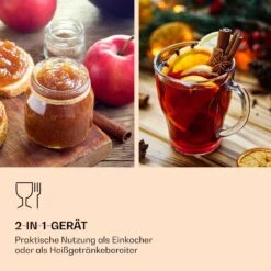 Abbey 40 Einkochautomat Getränkespender 40L 100°C 180min Edelstahl 12 Abbey 40 Einkochautomat Getränkespender 40L 100°C 180min Edelstahl -Klarstein 10041839 de 0003 logo