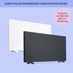 Taal Smart Hybrid-Infrarot-Heizung 105x56cm 750W Wochentimer IP24 -Klarstein 10041869 de 0007 usp