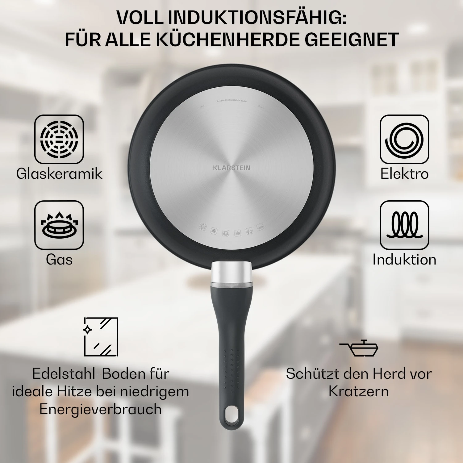 Noto Endurance Bratpfanne Ø24 Cm Geschmiedetes Aluminium Abnehmbarer Griff 7 Noto Endurance Bratpfanne Ø24 Cm Geschmiedetes Aluminium Abnehmbarer Griff – Bild 5