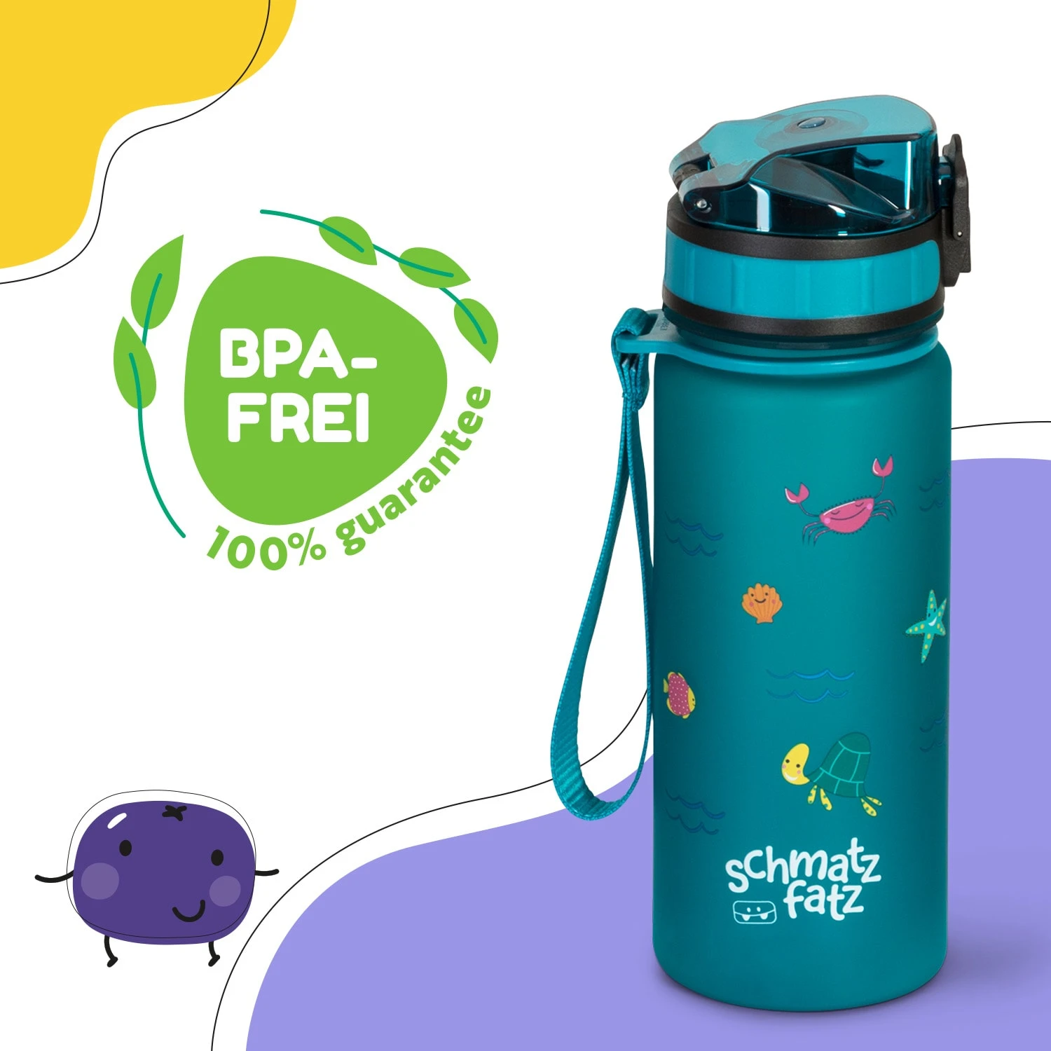 Wakaba Trinkflasche 400 Ml Tritan BPA-frei 4 Wakaba Trinkflasche 400 Ml Tritan BPA-frei – Bild 2