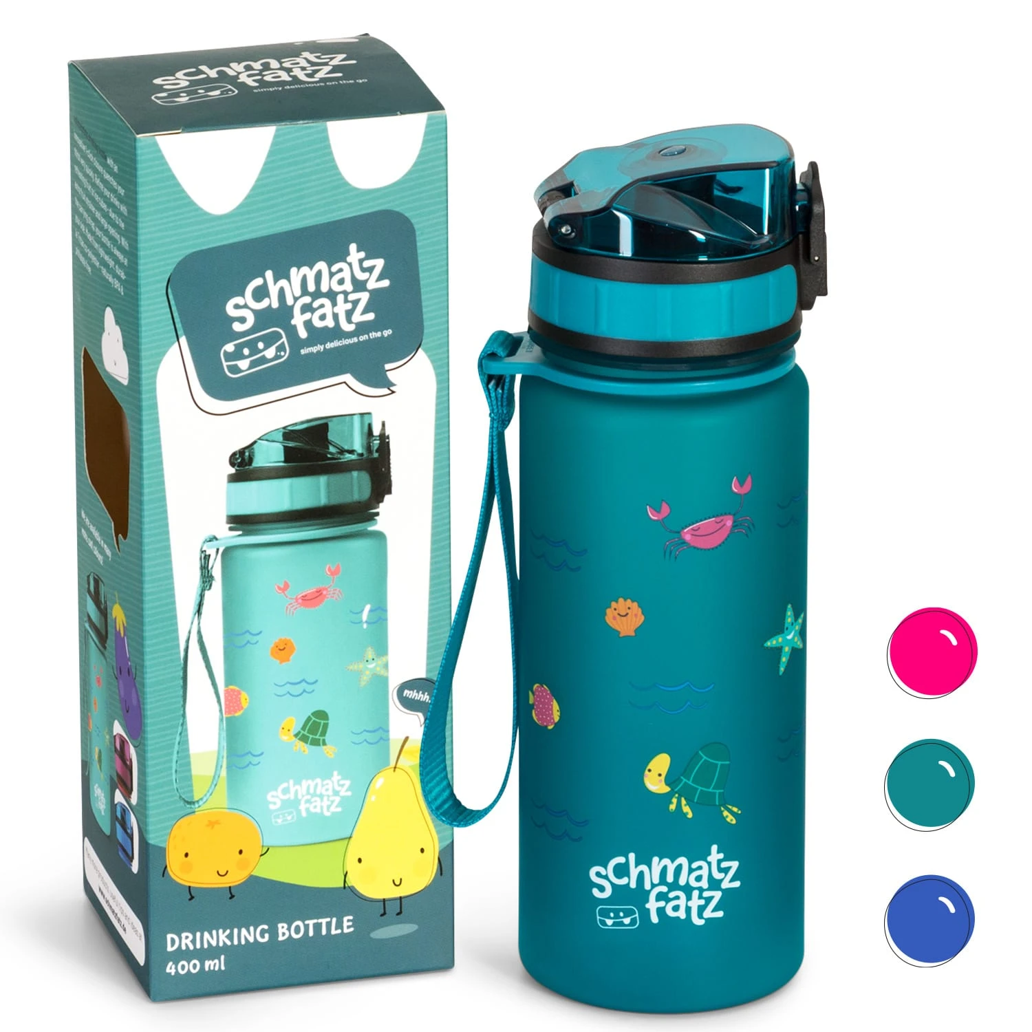 Wakaba Trinkflasche 400 Ml Tritan BPA-frei 3 Wakaba Trinkflasche 400 Ml Tritan BPA-frei