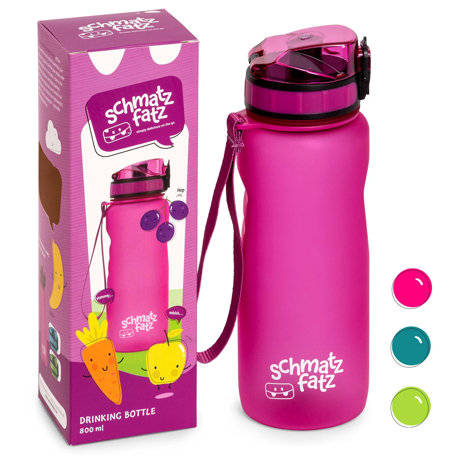 Wakaba Trinkflasche 800 Ml Tritan BPA-frei 3 Wakaba Trinkflasche 800 Ml Tritan BPA-frei