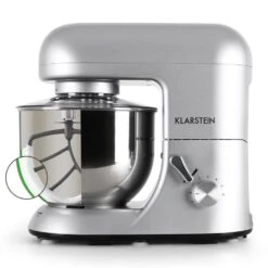 Bella Argentea Komplettset Küchenmaschine + Zusatzschüssel Silber 10 Bella Argentea Komplettset Küchenmaschine + Zusatzschüssel Silber -Klarstein 60001830 yy 0003 detail Klarstein Bella Argentea Kuechenmaschine reedit