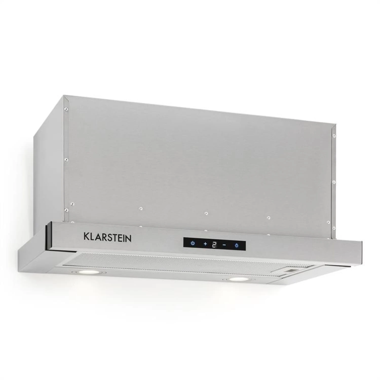 Vinea Dunstabzugshaube Umluftset 60cm 610m³/h Aktivkohlefilter Silber 6 Vinea Dunstabzugshaube Umluftset 60cm 610m³/h Aktivkohlefilter Silber – Bild 4