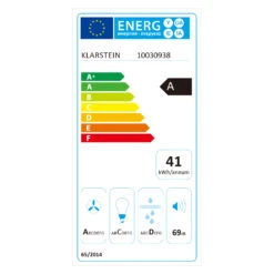 Kronleuchter Dunstabzugshaube Umluftset Aktivkohlefilter Schwarz 23 Kronleuchter Dunstabzugshaube Umluftset Aktivkohlefilter Schwarz -Klarstein 60002229 energy label