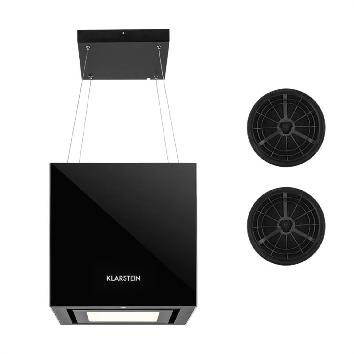 Kronleuchter Dunstabzugshaube Umluftset Aktivkohlefilter Schwarz 3 Kronleuchter Dunstabzugshaube Umluftset Aktivkohlefilter Schwarz