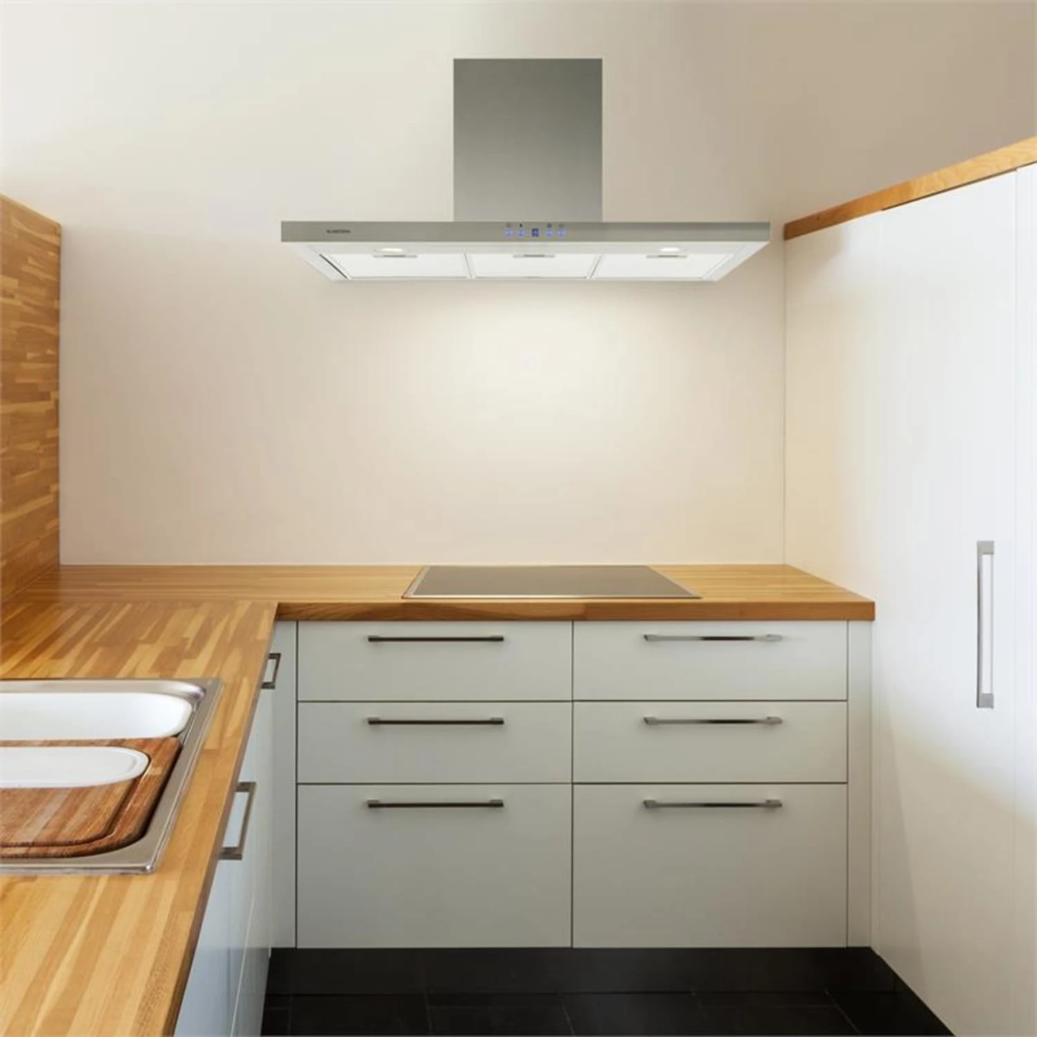 Limelight Dunstabzugshaube Umluftset 90cm 620 M³/h 2 Aktivkohlefilter 5 Limelight Dunstabzugshaube Umluftset 90cm 620 M³/h 2 Aktivkohlefilter – Bild 3