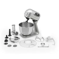 Curve Plus Küchenmaschinen-Set | 5l | 4-in-1 Fleischwolf | Silber