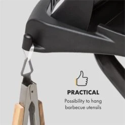 Parforce One Gasgrill 3,5kW 12000BTU Grilltisch Gasschlauch Schwarz -Klarstein 60002431 yy 0012 logo Klarstein Parforce Stand Grilltisch Zubehoer