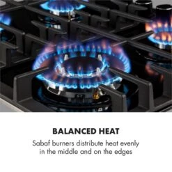 Kalahari Ignito Einbau-Ofen-Set Elektro / Gas 68Ltr Schwarz Edelstahl 21 Kalahari Ignito Einbau-Ofen-Set Elektro / Gas 68Ltr Schwarz Edelstahl -Klarstein 60002586 yy 0008 logo Klarstein Ignito 4 Zonen Gaskochfeld schwarz