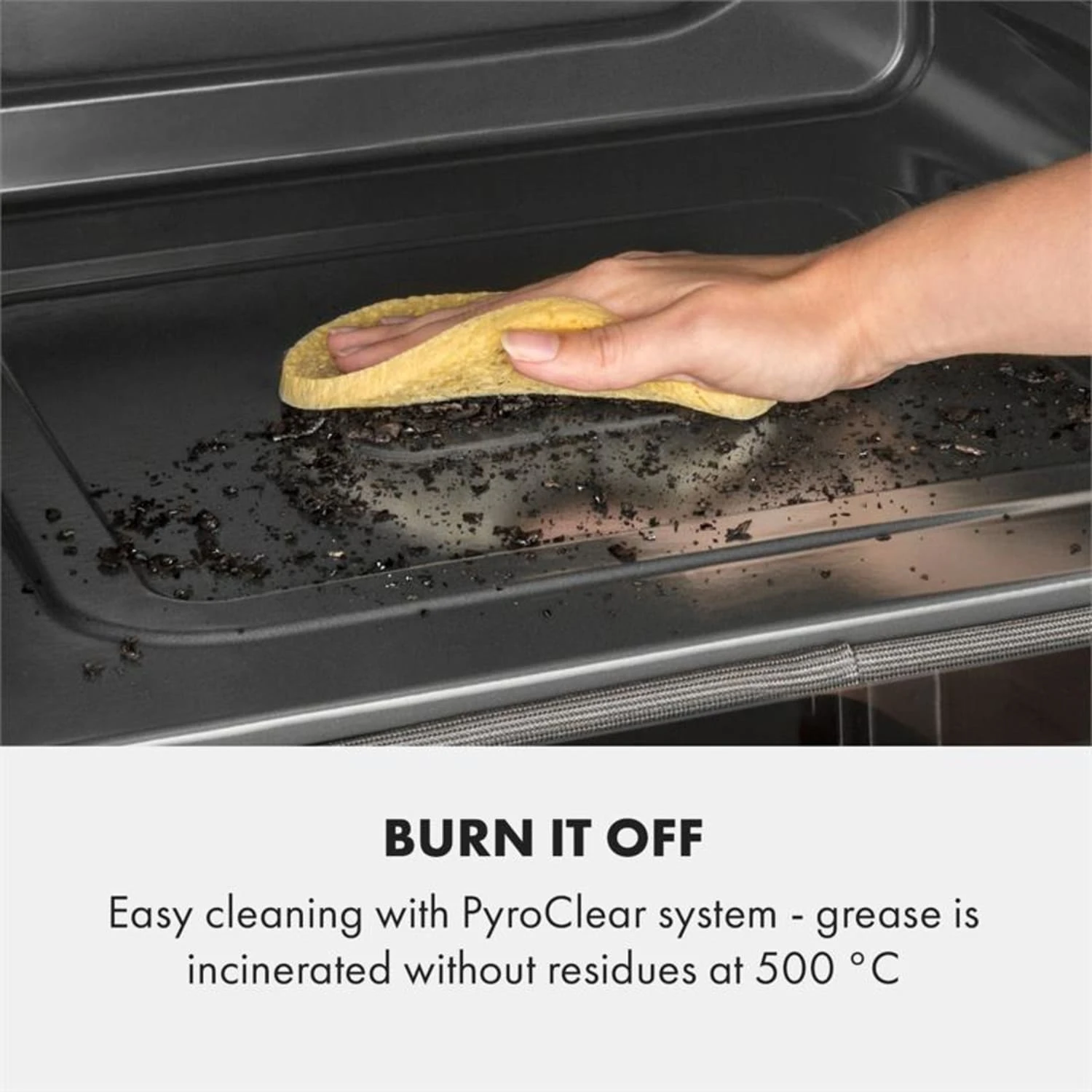 Gusteau Hektor Einbau-Set Backofen + Unterbau-Haube Schwarz Edelstahl 6 Gusteau Hektor Einbau-Set Backofen + Unterbau-Haube Schwarz Edelstahl – Bild 4