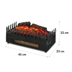 Studio Frame Kamingehäuse-Set Dekokamin + Kamini FX Kamineinsatz | Klassisches Design | MDF | Wandverschraubung | 100 X 88 X 30 Cm | Kamin-Einsatz: 1000/2000W | Täuschend Echte Feuerillusion Mit 2W LED 19 Studio Frame Kamingehäuse-Set Dekokamin + Kamini FX Kamineinsatz | Klassisches Design | MDF | Wandverschraubung | 100 X 88 X 30 Cm | Kamin-Einsatz: 1000/2000W | Täuschend Echte Feuerillusion Mit 2W LED -Klarstein 60002704 yy 0010 logo Klarstein Lausanne Frame Gehaeuse Kamini FX