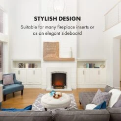 Studio Frame II Kamingehäuse + Kamini Kamineinsatz MDF Klassisches Design 12 Studio Frame II Kamingehäuse + Kamini Kamineinsatz MDF Klassisches Design -Klarstein 60002711 uk 0002 logo Klarstein Studio Frame II Kamingehaeuse