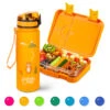 Schmatzfatz Frühstücksset Lunchbox & Trinkflasche Tritan Dicht BPA-frei -Klarstein 60002945 yy 0001 titel